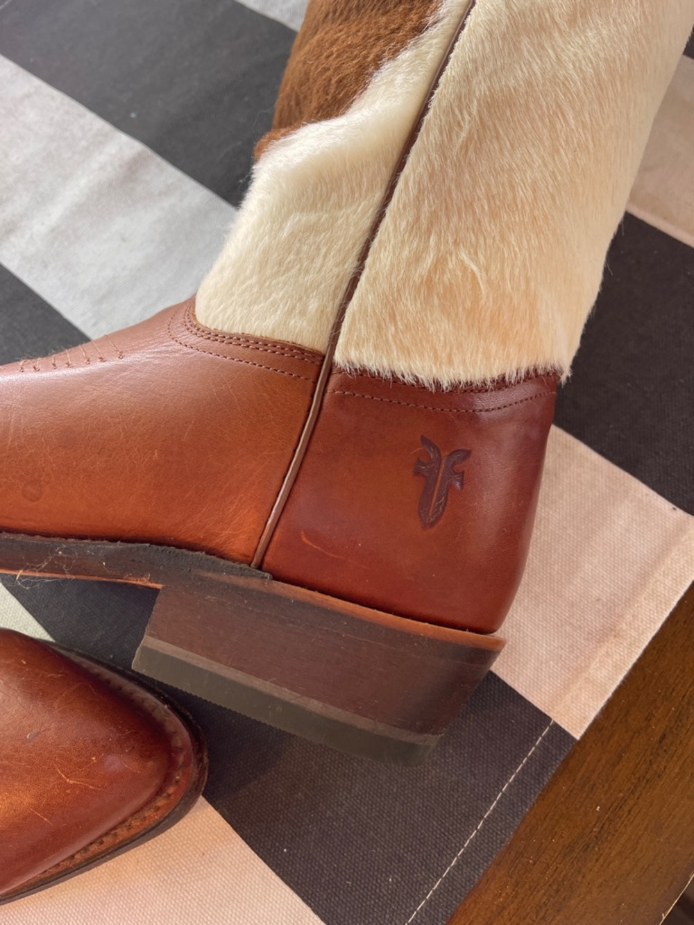 Frye cowhide western boots - Picture 7 of 11